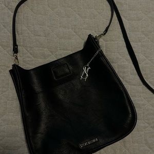 Black shoulder bag